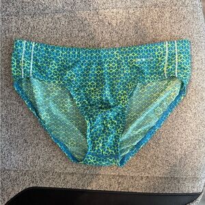 2xist Evolve Geometric Blue and Green Briefs